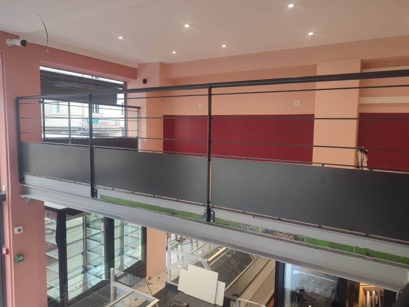 Escalier sur mesure aux norme ERP sur Villeurbanne.