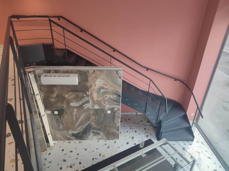 Escalier sur mesure aux norme ERP sur Villeurbanne.