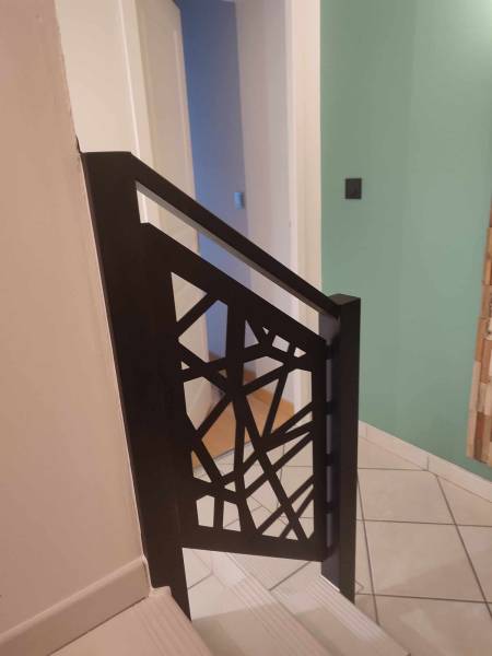 Remplacement et Fabrication d'un garde-corps sur Rignieux-le-Franc 01800 proche Meximieux