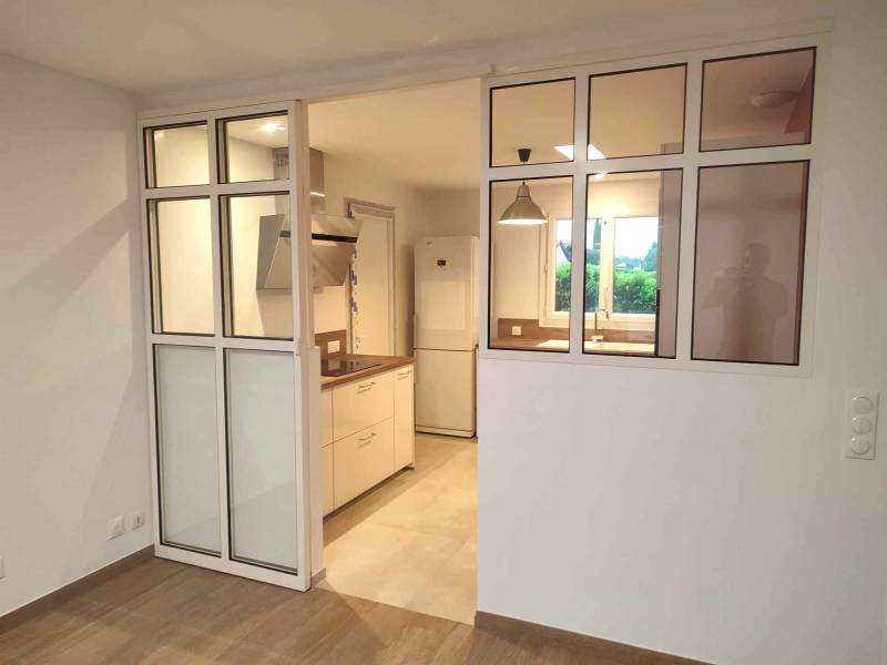 Conception et réalisation d'une verrière sur Villars-les-Dombes 01330