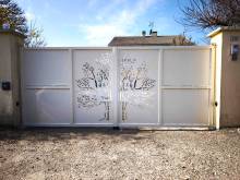 Notre zone d'activité pour ce service Conception de portail en acier autoportant sur mesure pour sécuriser une entrée de maison ou de bureau par un artisan métallier